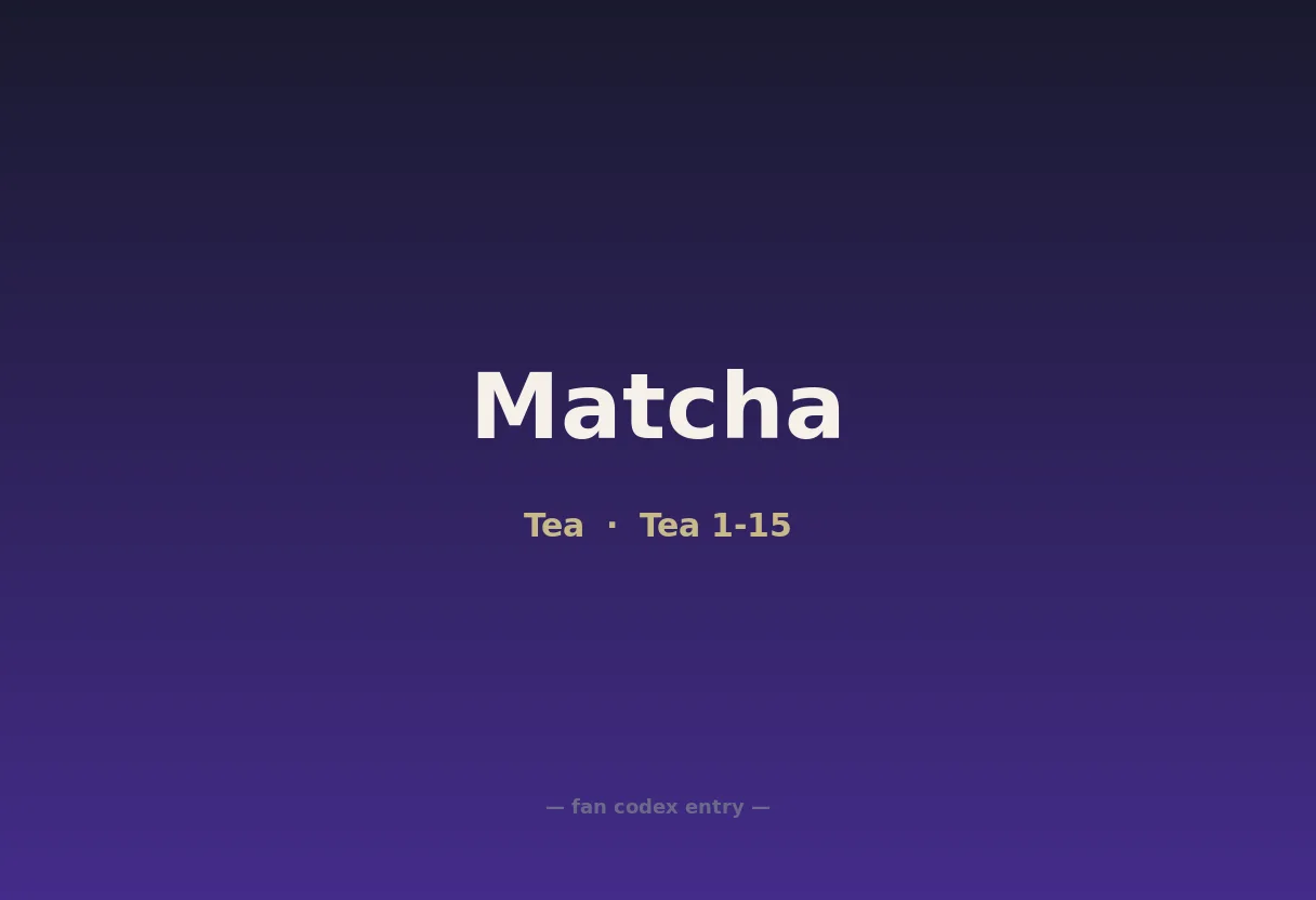 Matcha