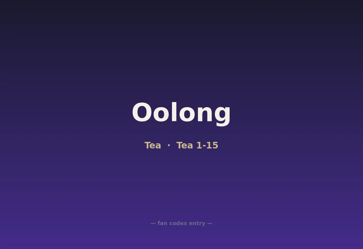 Oolong