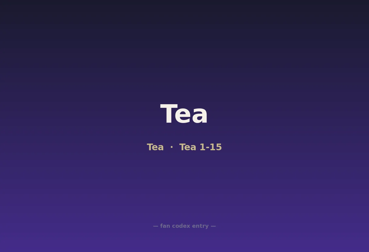 Tea